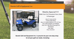 Desktop Screenshot of bureshgolf.com